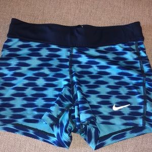 WOMENS DRY FIT NIKE PRO SHORTS